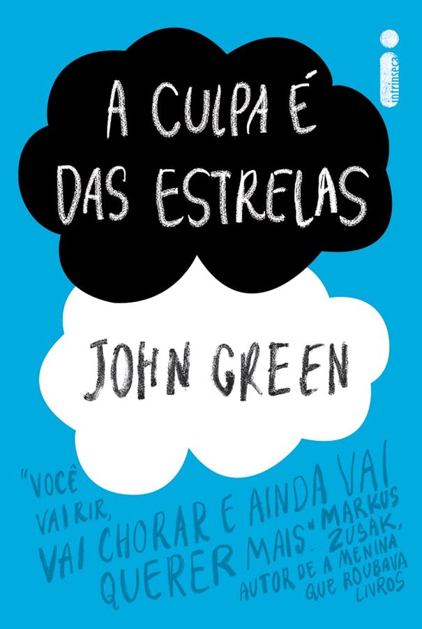 Capa de A culpa é das estrelas