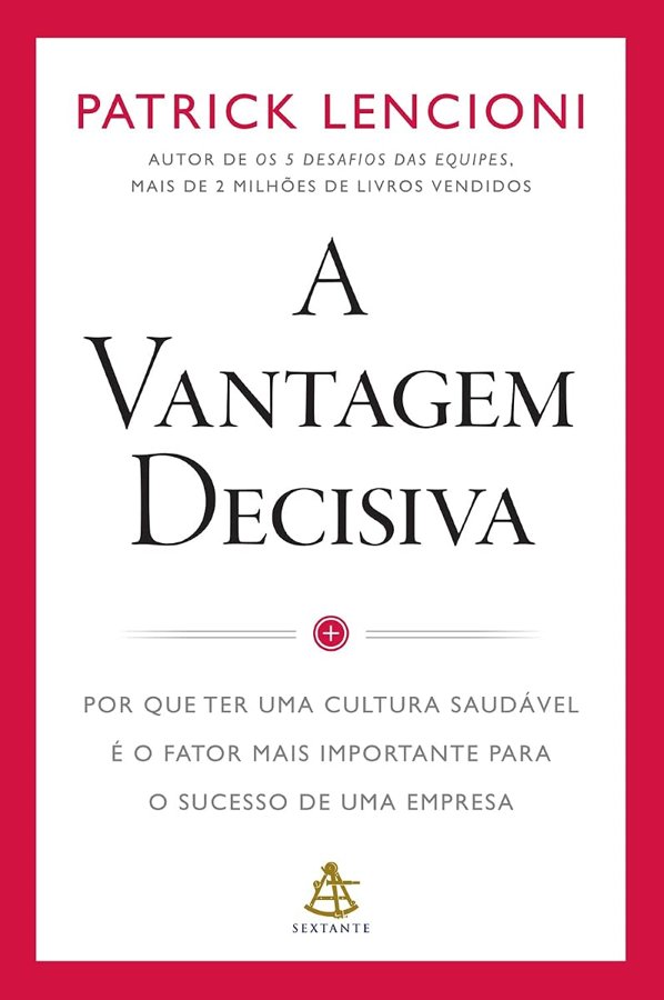 Capa de A vantagem decisiva