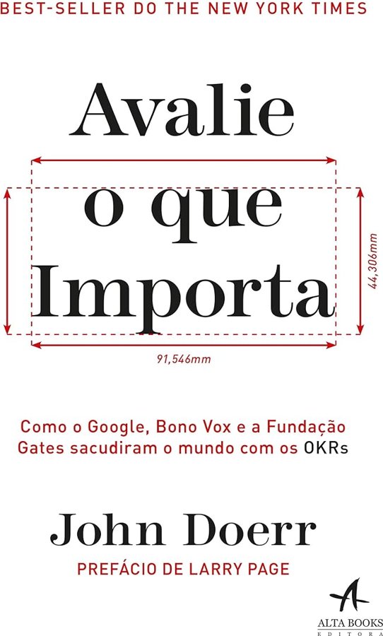 Capa de Avalie o que importa