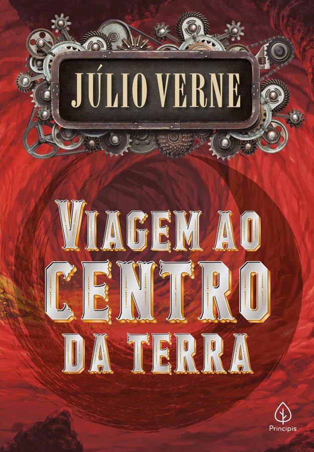 Capa de Viagem ao centro da Terra