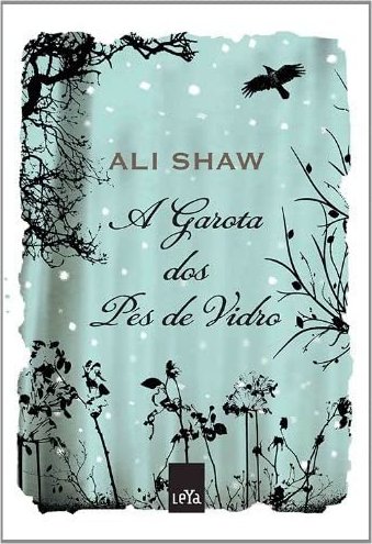 Capa de A garota dos pés de vidro