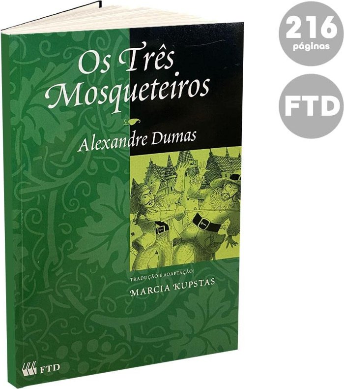 Capa de Os três mosqueteiros