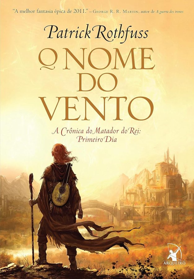 Capa de O nome do vento